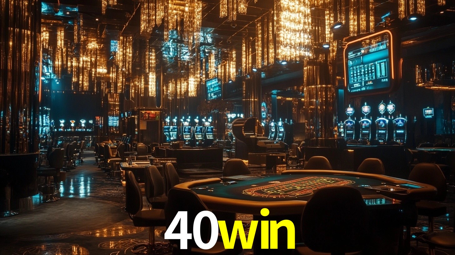 Sinta a adrenalina dos jogos de cassino com 40win